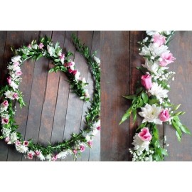 Decor crizanteme crizanteme si eustoma