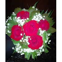 Buchet mireasa simplu