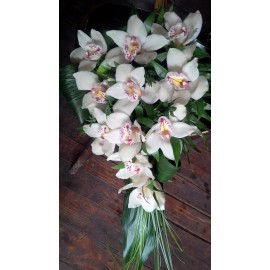 Buchet de mireasa orhidee 
