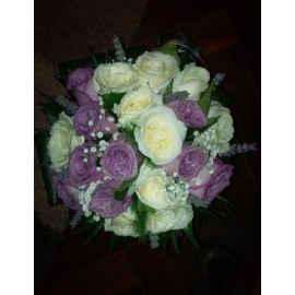 Buchet cununie trandafiri