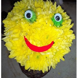 Aranjament  1 smiley face 25 cm
