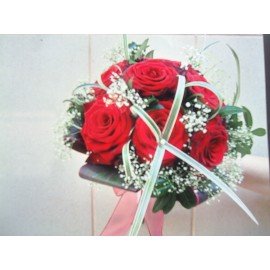 Buchet mireasa forma clasica