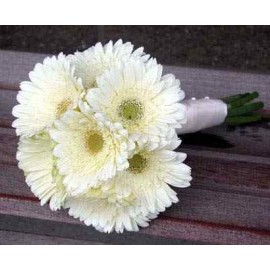 Buchet mireasa  din gerbera