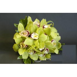 Buchet mireasa  din orhidee imperiala