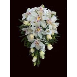 Buchet de cununie curgator