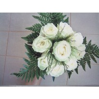 Buchet nunta 9 fire trandafiri
