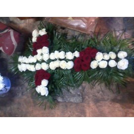 Coroana  cruce trandafiri