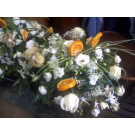 Aranjament floral cu fructe