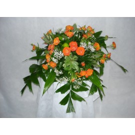 Aranjament din minirosa cu plante