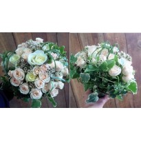 Buchet trandafiri si minirosa