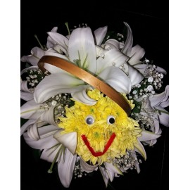 Cos  cu fata zambitoare