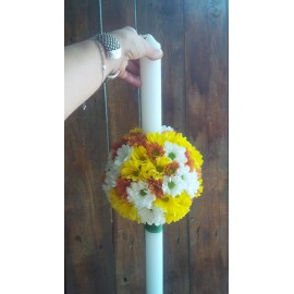 Lumanari nunta din santini